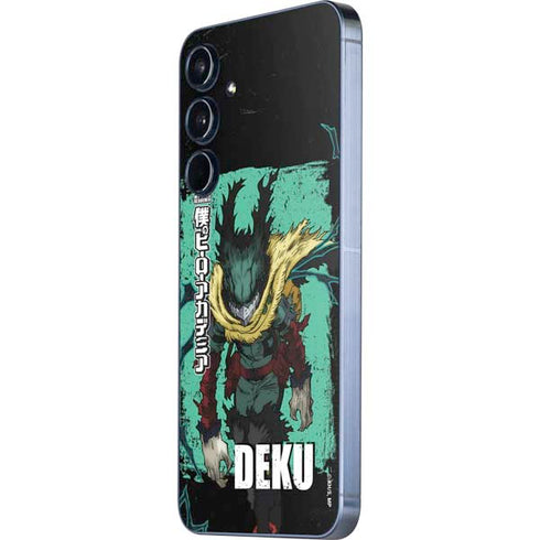My Hero Academia Dark Deku Season 6 Galaxy A36 5G Skin